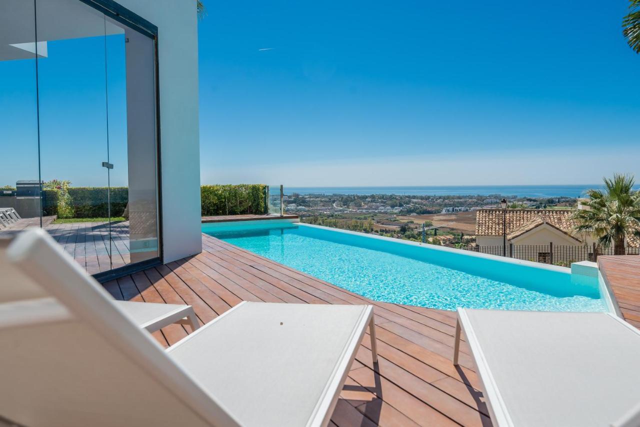 Vacation Marbella I Villa Paraiso The View, Infinity Heated Pool, Sea View, 24-7 Security, Golf Courses Estepona Ngoại thất bức ảnh