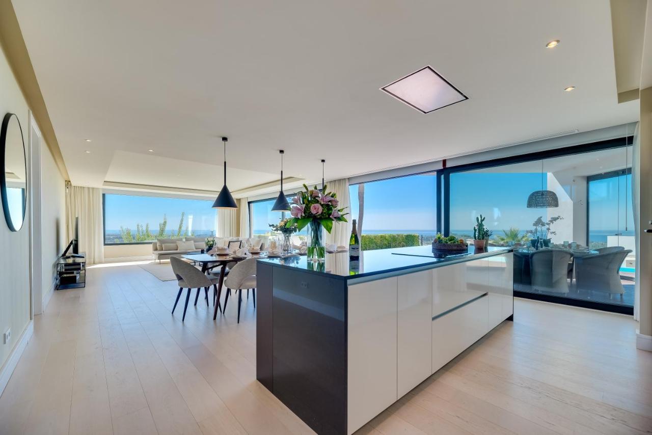 Vacation Marbella I Villa Paraiso The View, Infinity Heated Pool, Sea View, 24-7 Security, Golf Courses Estepona Ngoại thất bức ảnh