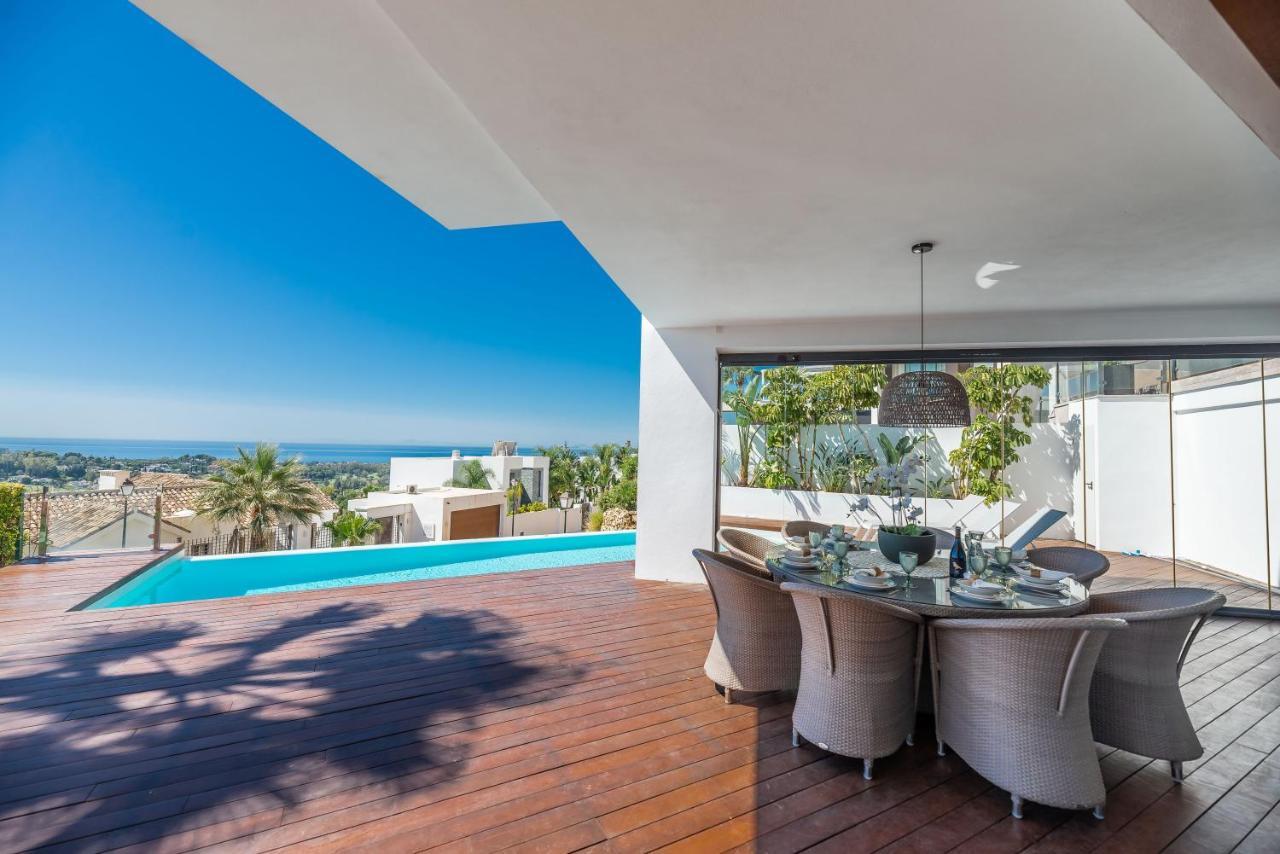 Vacation Marbella I Villa Paraiso The View, Infinity Heated Pool, Sea View, 24-7 Security, Golf Courses Estepona Ngoại thất bức ảnh